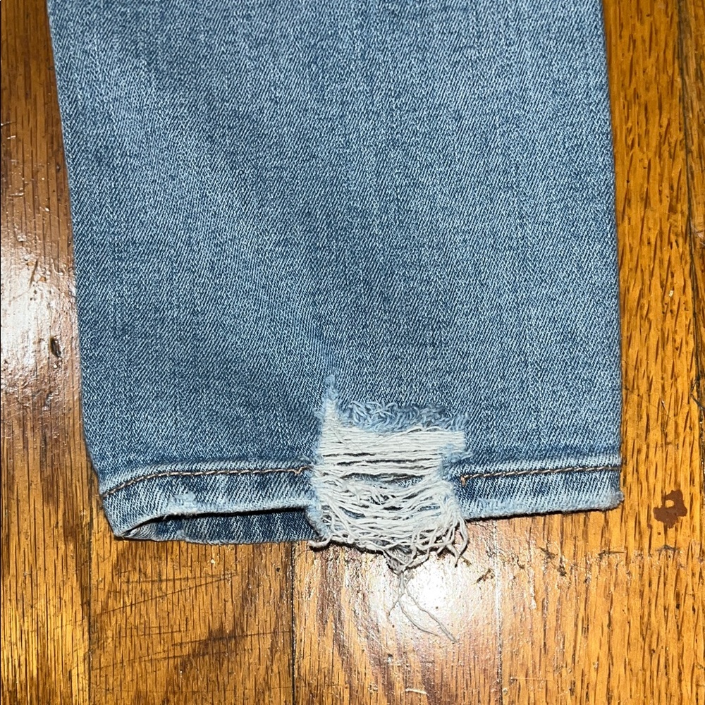 American Eagle Outfitters Super Stretch Hi Rise Skinny Distressed Jeans Size 4 - Picture 12 of 12